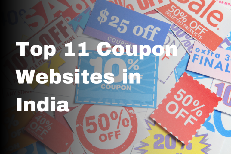 Top 11 Coupon Websites in India