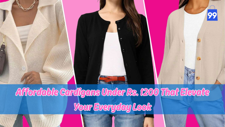 Affordable Cardigans Under Rs. 1200 That Elevate Your Everyday Look