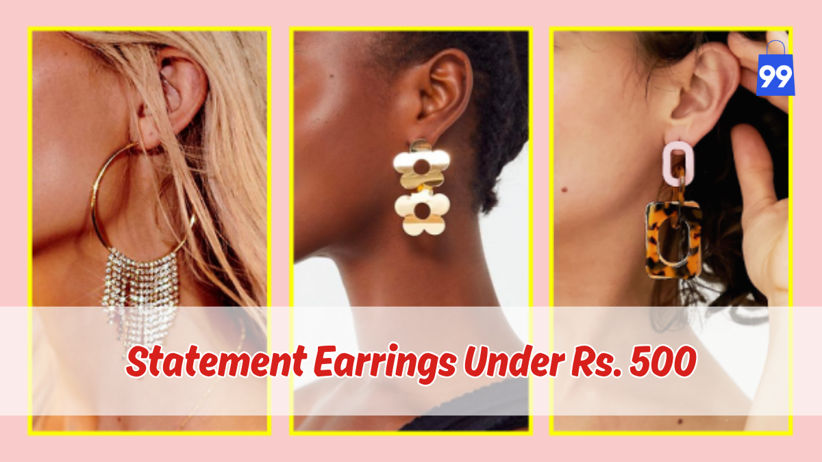 Statement Earrings Under Rs. 500