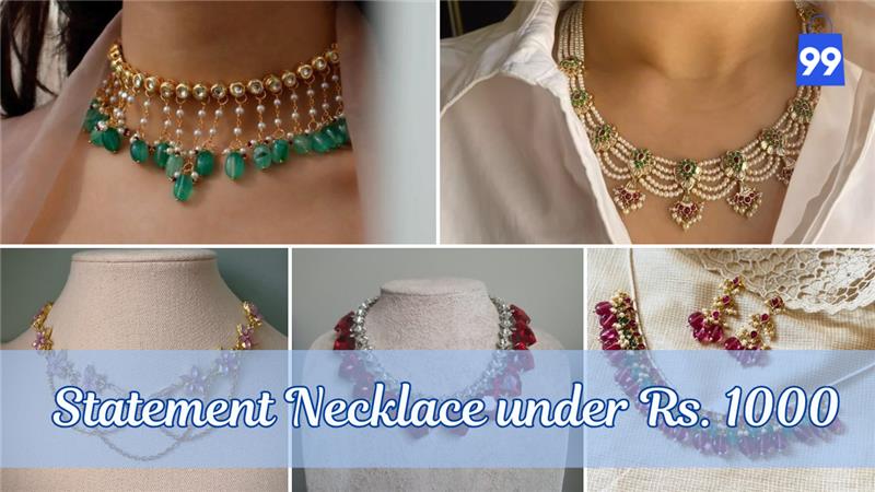 Statement Necklace Under Rs. 1000