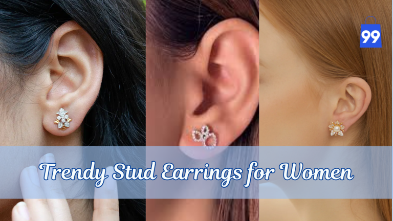 Trendy Stud Earrings for Women
